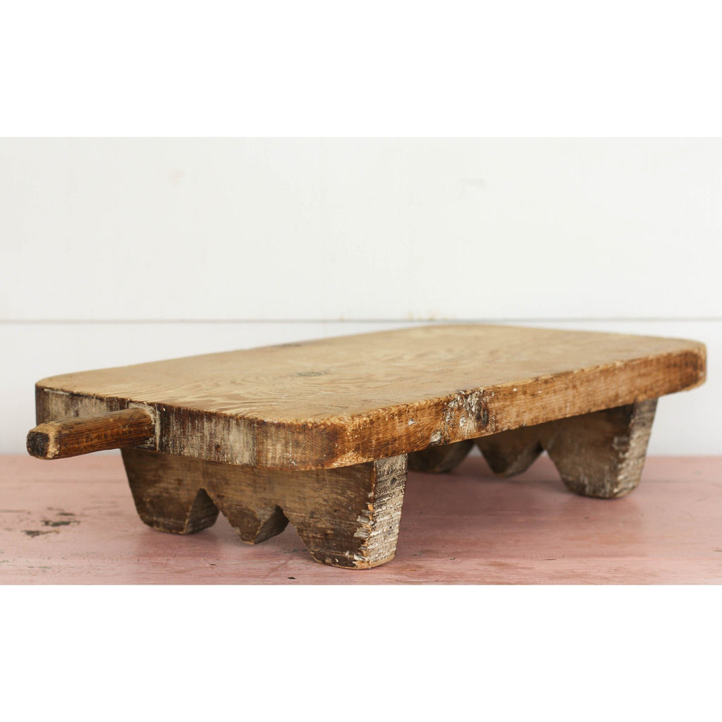 Antique Table Turkish Bread Board - Canary Lane - Curated Textiles