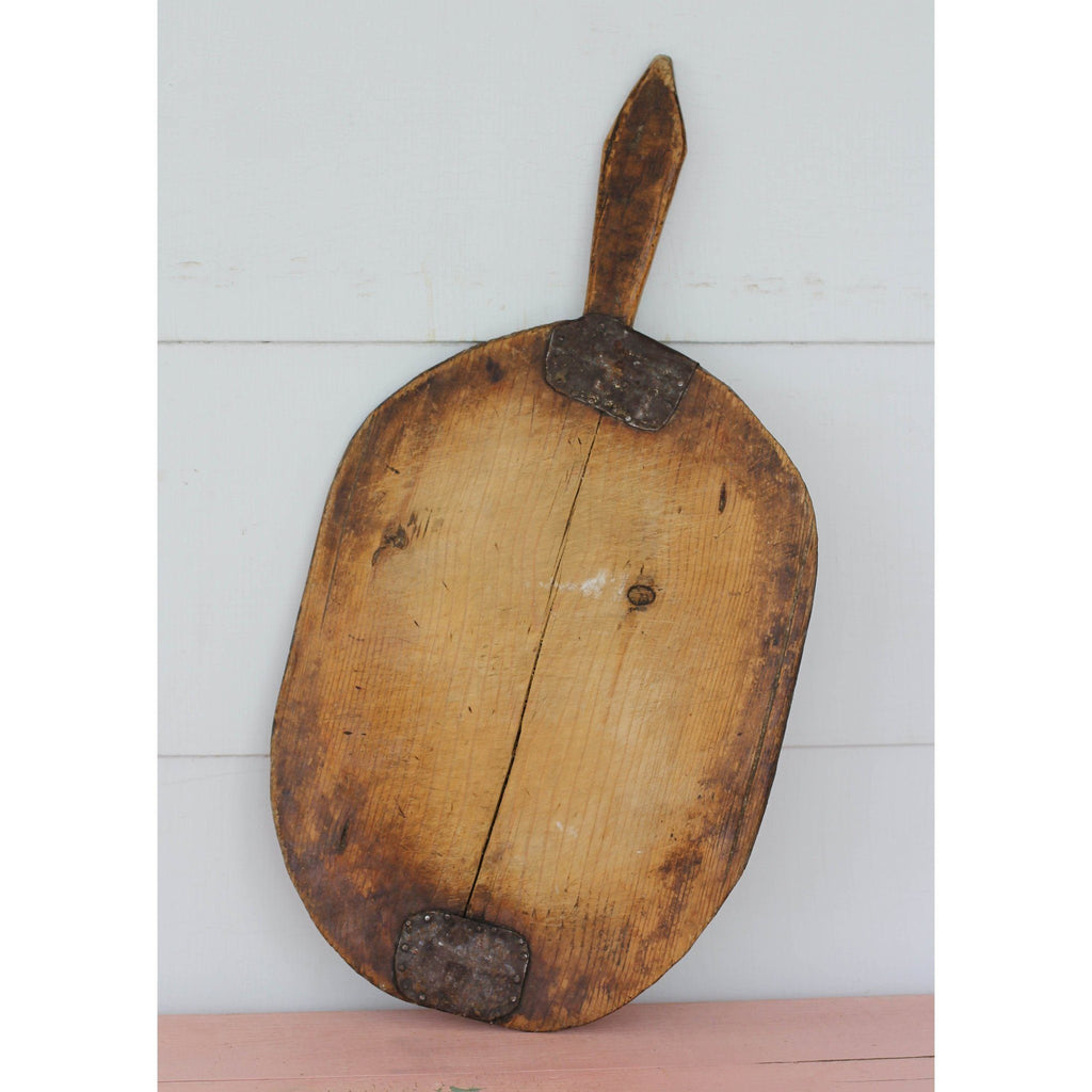 Small Antique Turkish Bread Board - Canary Lane - Curated Textiles
