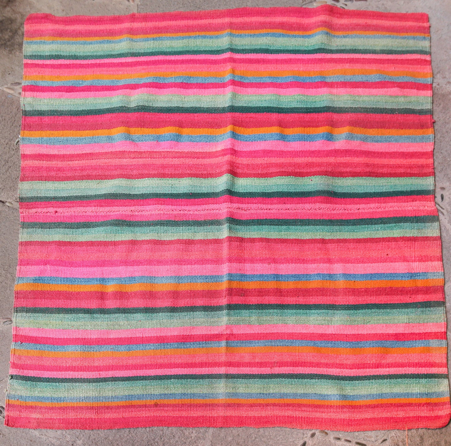 
                  
                    Handwoven Peruvian Frazada No. 007 - Canary Lane - Curated Textiles
                  
                