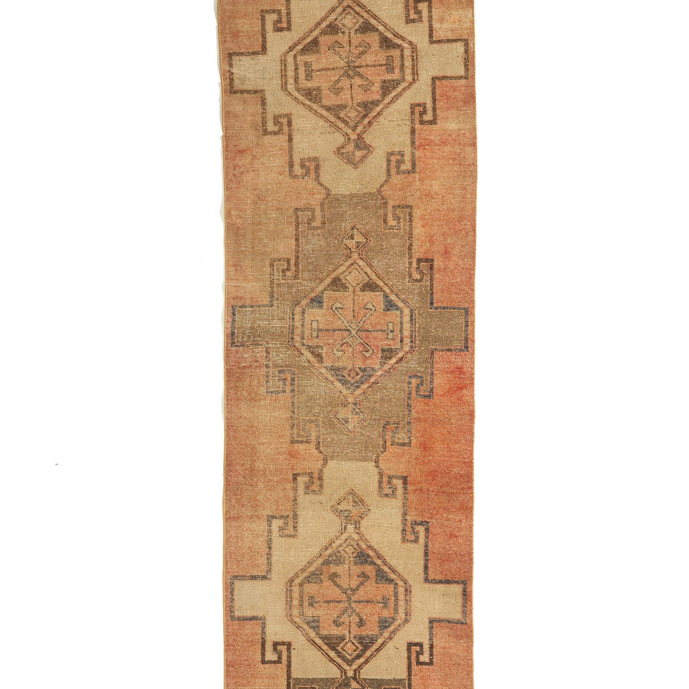 
                  
                    'Mojave' Vintage Distressed Turkish Runner Rug - 3'x11'6'' - Canary Lane - Curated Textiles
                  
                