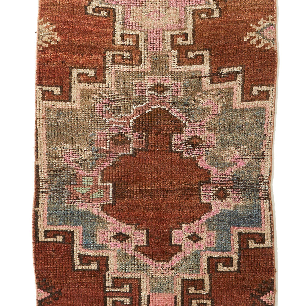 
                  
                    'Blush' Distressed Narrow Turkish Vintage Runner - 2'3.5'' x 11'3'' - Canary Lane - Curated Textiles
                  
                