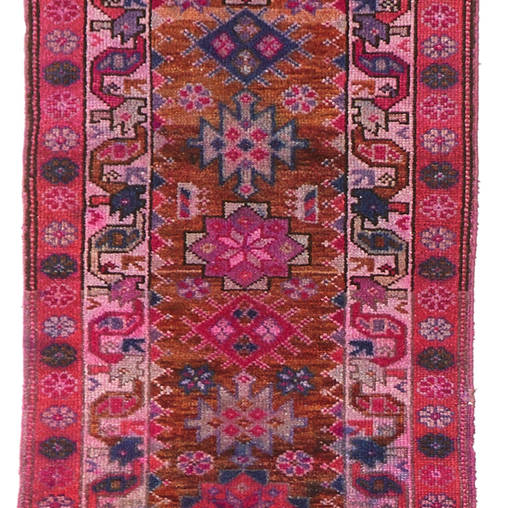
                  
                    'Venus' Extra Long Turkish Vintage Runner - 2'10'' x 15'9'' - Canary Lane - Curated Textiles
                  
                