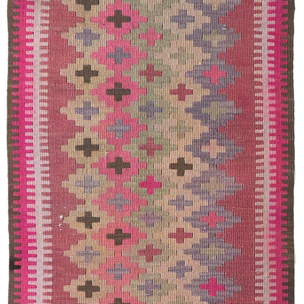 
                  
                    'Serpentine' Tribal Extra Long Kilim Runner- 3'1'' x 17' - Canary Lane - Curated Textiles
                  
                