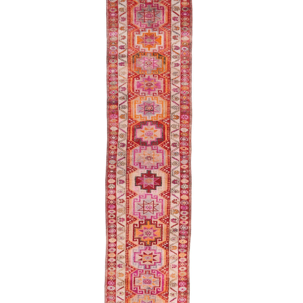 
                  
                    'Camellia' Vintage Turkish Runner -2'11" x 14'3" - Canary Lane - Curated Textiles
                  
                
