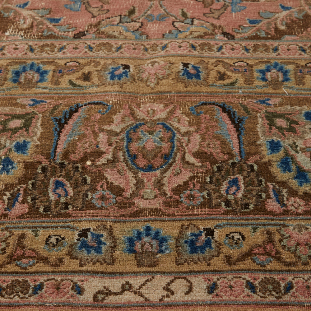 
                  
                    'Viola' Palace-Sized Antique Persian Rug - 9'8" x 13'5" - Canary Lane - Curated Textiles
                  
                