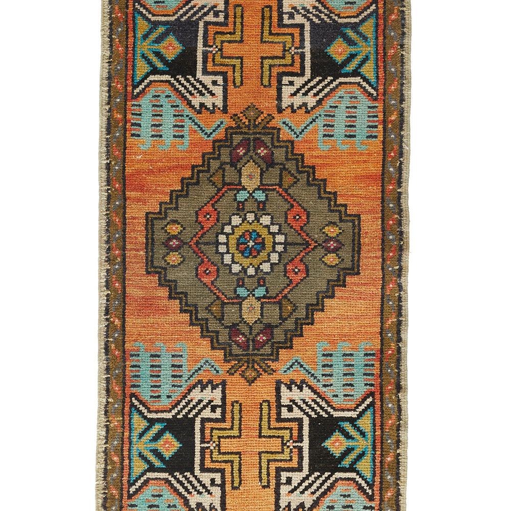 
                  
                    No. 865 Mini Rug - 1'7" x 3'6" - Canary Lane - Curated Textiles
                  
                