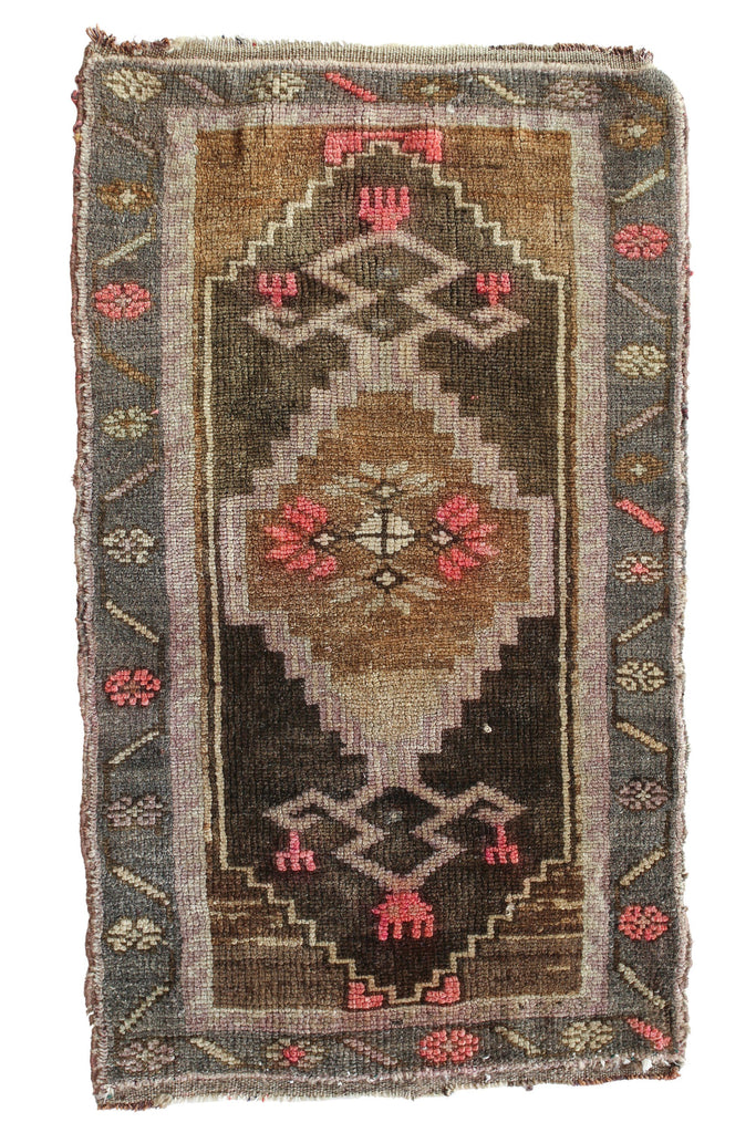 No. 345 Petite Rug -1'9" x 3'1" - Canary Lane - Curated Textiles