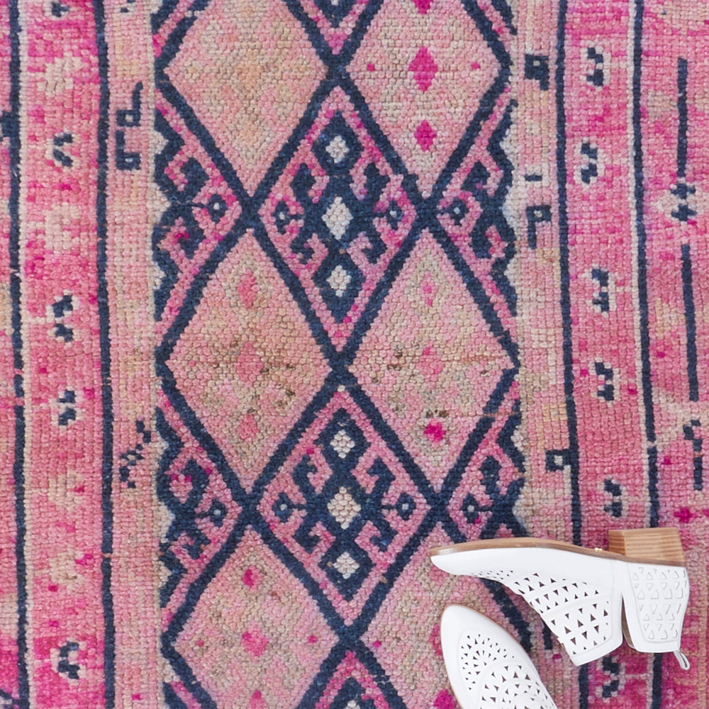
                  
                    'Carnival' Turkish Runner Rug - 2'9'' x 10'6'' - Canary Lane - Curated Textiles
                  
                