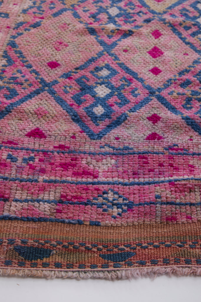 'Carnival' Turkish Runner Rug - 2'9'' x 10'6'' - Canary Lane - Curated Textiles
