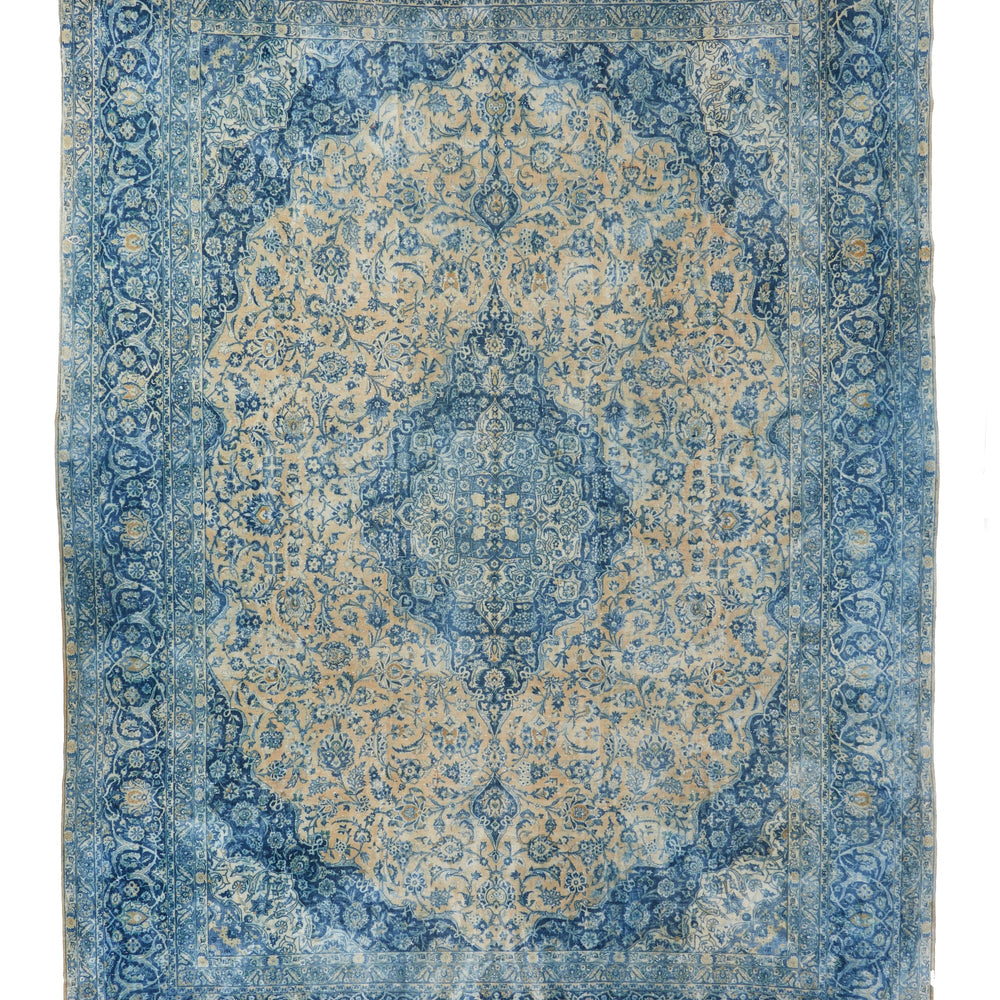 
                  
                    'Geranium' Palace-Sized Antique Area Rug - 10’6” x 15’ - Canary Lane - Curated Textiles
                  
                