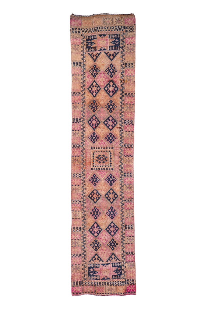 'Summer' Turkish Runner Rug - 2'8'' x 11'10'' - Canary Lane - Curated Textiles