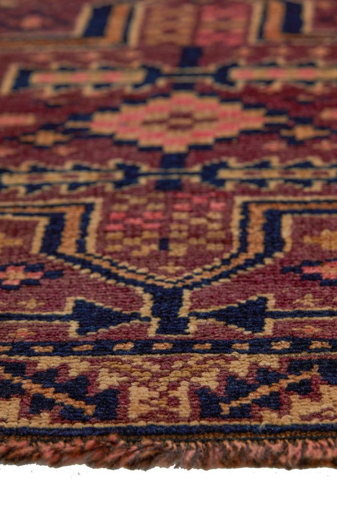 'Purple Rain' Turkish Vintage Runner - 2'10'' x 11'3'' - Canary Lane - Curated Textiles