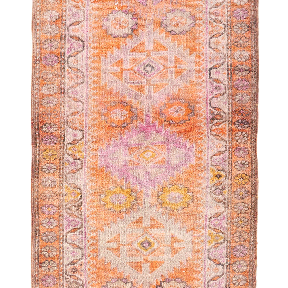 
                  
                    'Anne Bonny' Turkish Runner Rug - 2'10'' x 10'8'' - Canary Lane - Curated Textiles
                  
                