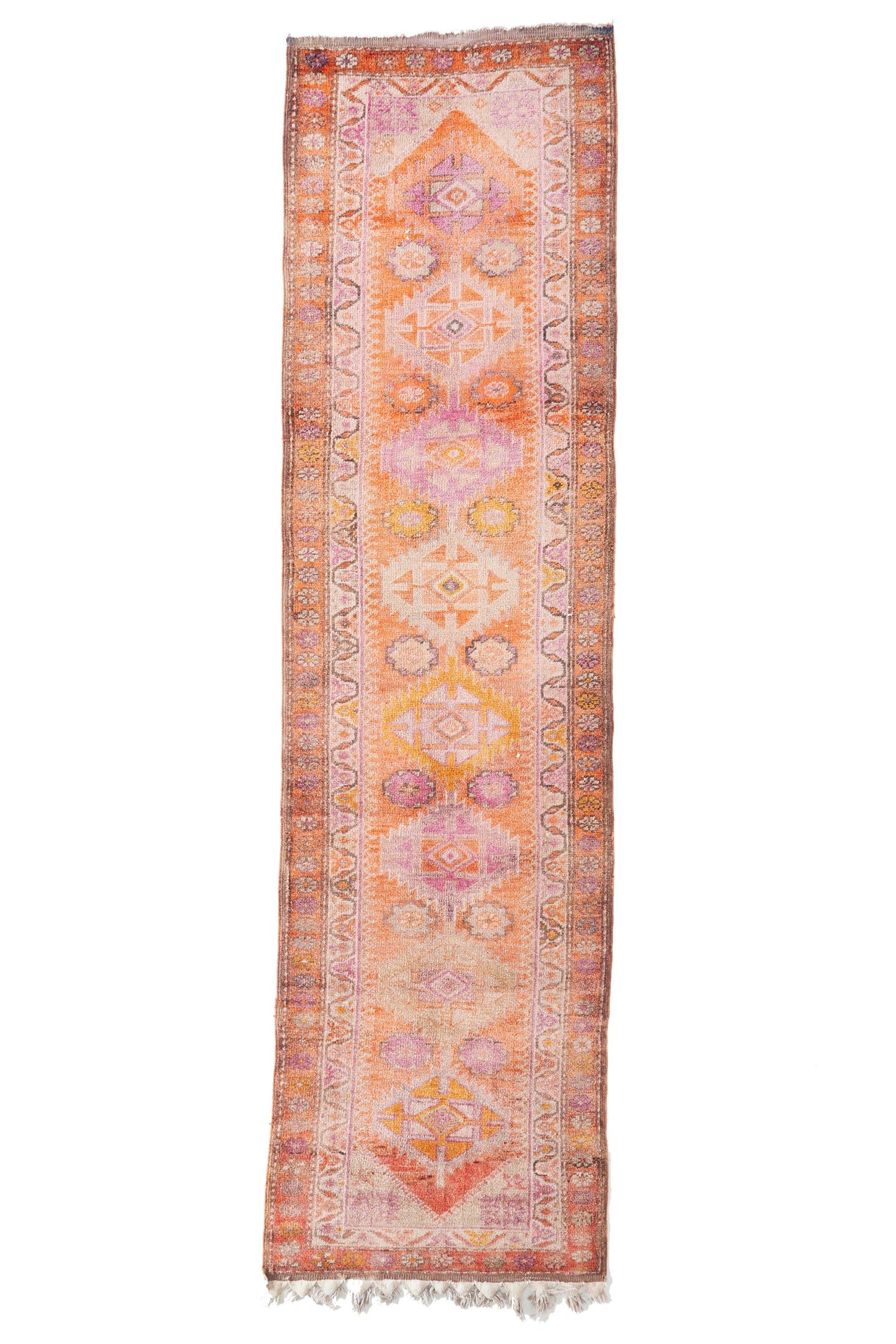 
                  
                    'Anne Bonny' Turkish Runner Rug - 2'10'' x 10'8'' - Canary Lane - Curated Textiles
                  
                