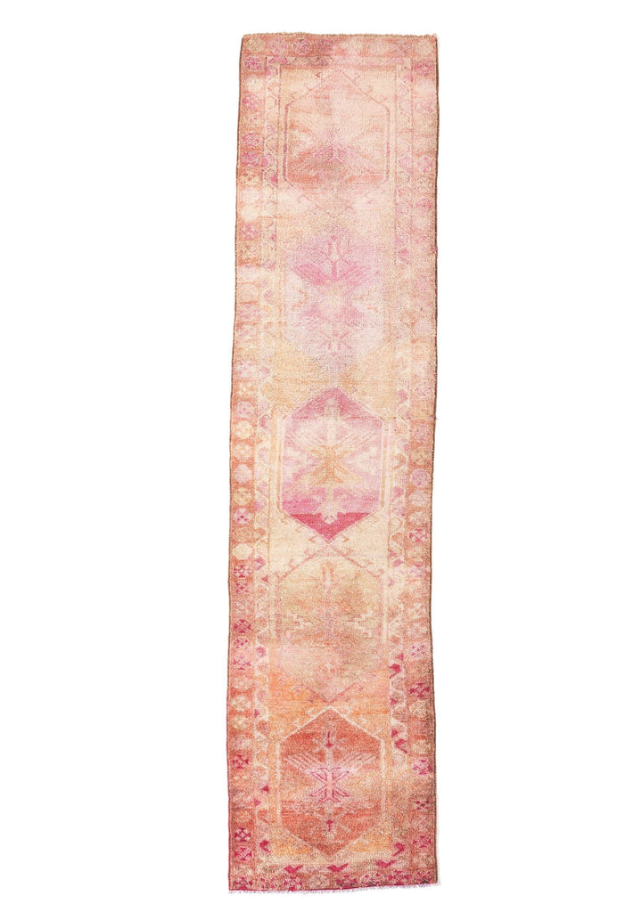 'Dreamscape' Turkish Ombré Runner Rug - 3' x 12'4'' - Canary Lane - Curated Textiles