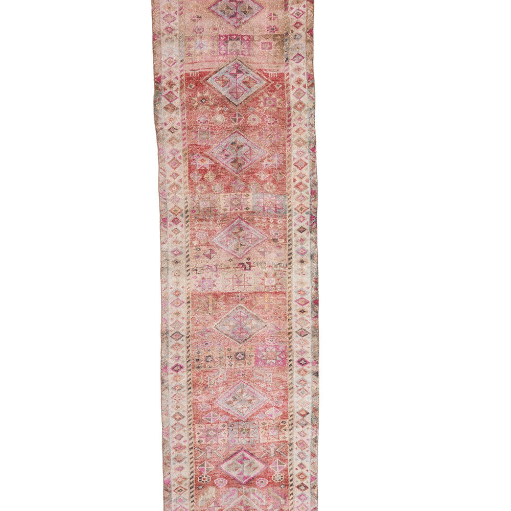 
                  
                    'Zinnia' Turkish Vintage Runner Rug- 3' x 13' - Canary Lane - Curated Textiles
                  
                