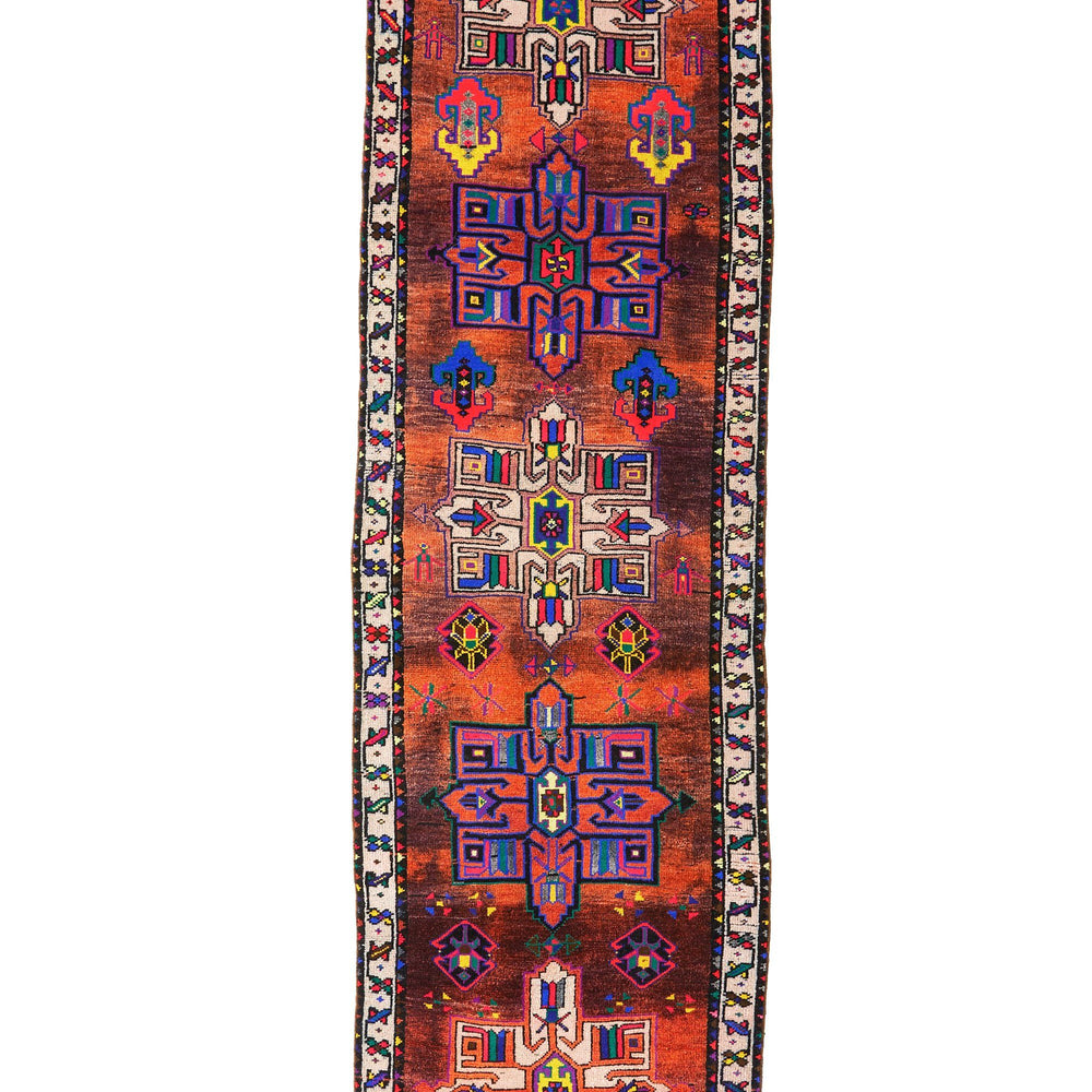 
                  
                    'Splendid' Turkish Vintage Runner Rug - 2'10" x 10'8" - Canary Lane - Curated Textiles
                  
                