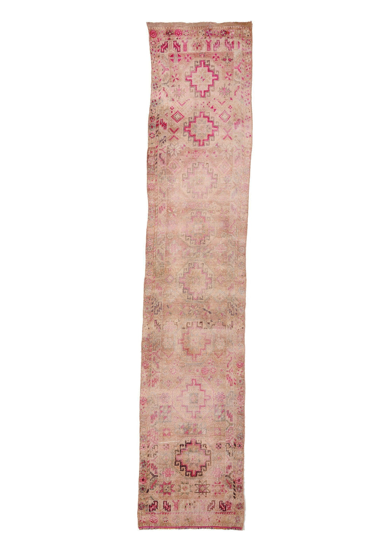 'Ariel' Turkish Vintage Runner - 2'8" x 13'4" *On Hold* - Canary Lane - Curated Textiles