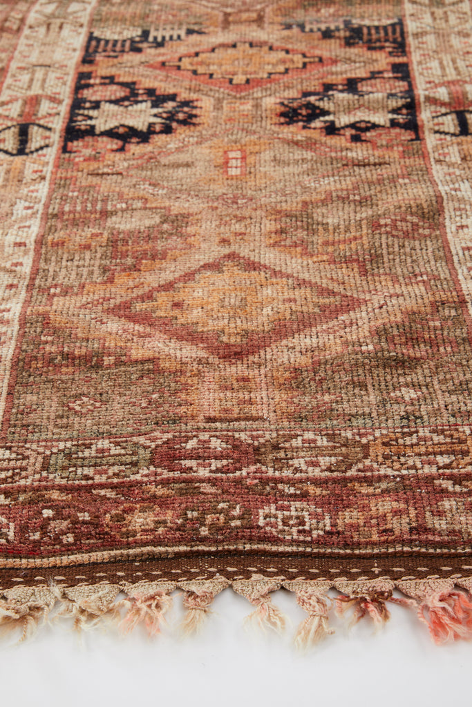 'Thistle' Turkish Runner Rug - 2'11'' x 10' - Canary Lane - Curated Textiles