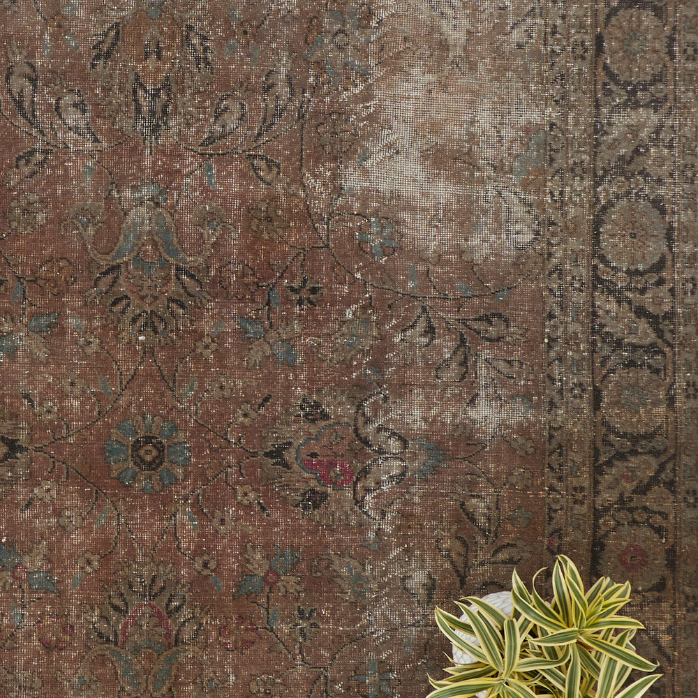 
                  
                    'Scorpio' Turkish Vintage Area Rug - 6' x 9' - Canary Lane - Curated Textiles
                  
                