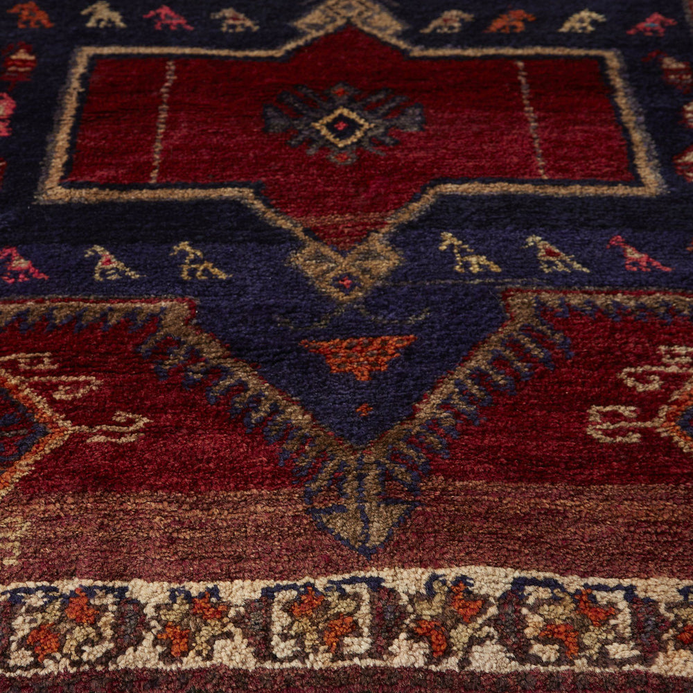 
                  
                    'Tulip' Turkish Oversized Vintage Rug- 4'4'' x 11'7'' - Canary Lane - Curated Textiles
                  
                