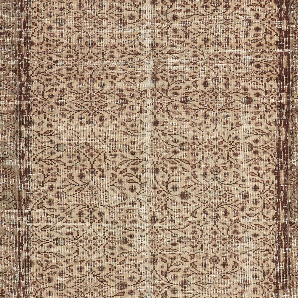 'Acacia' Vintage Turkish Rug- 5'1'' x 8'4'' - Canary Lane - Curated Textiles