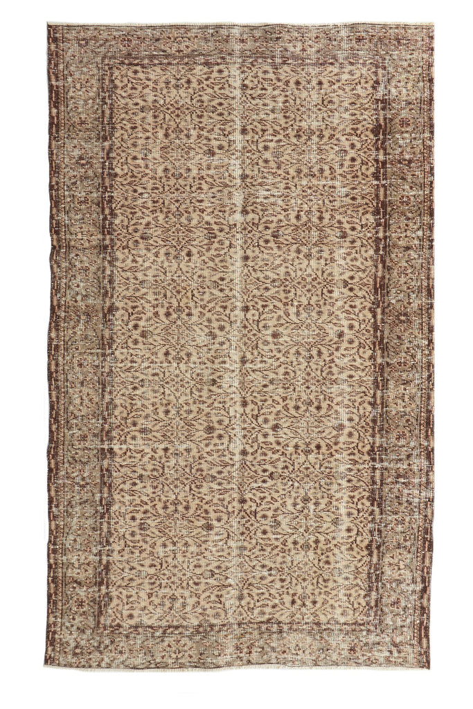 'Acacia' Vintage Turkish Rug- 5'1'' x 8'4'' - Canary Lane - Curated Textiles