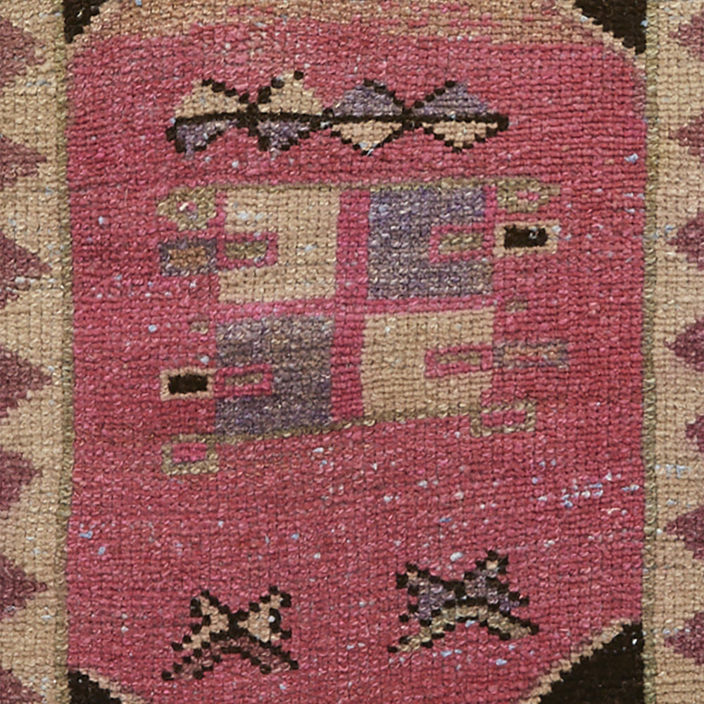 
                  
                    No. 614 Mini Rug - 1'5'' x 2'6'' - Canary Lane - Curated Textiles
                  
                