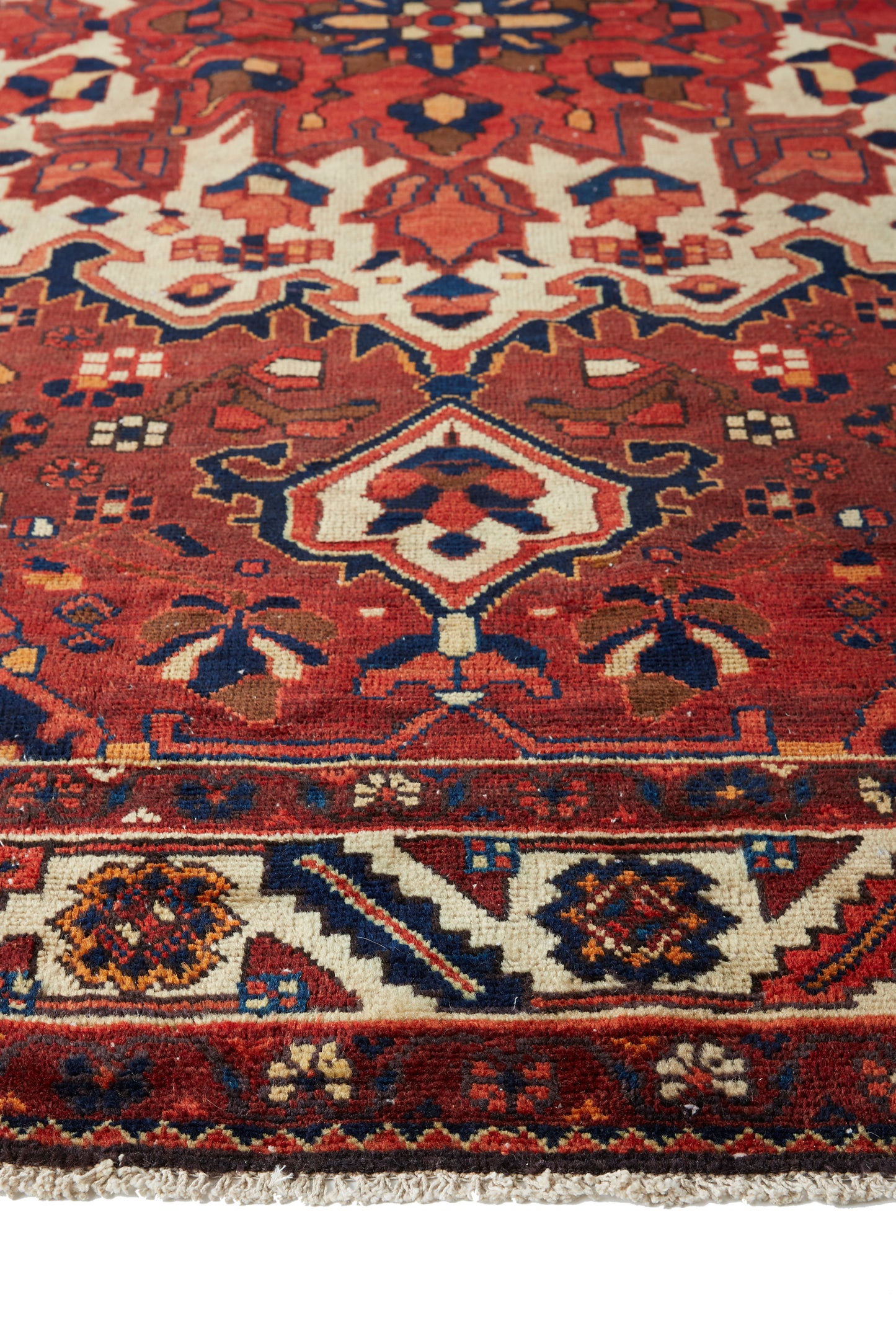 
                  
                    'Firefly' Vintage Persian Rug - 7'8" x 10'3'' - Canary Lane - Curated Textiles
                  
                