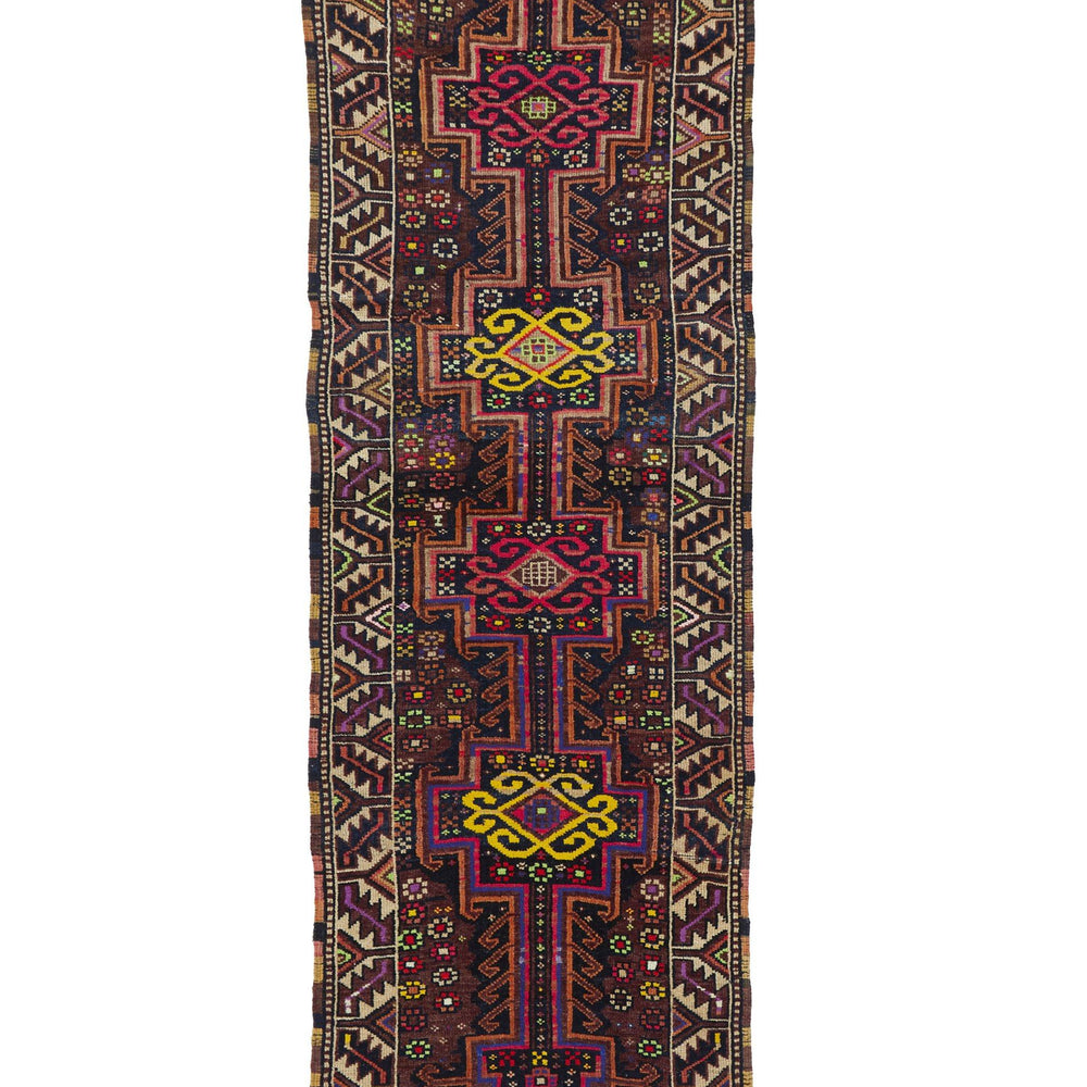 
                  
                    'Superbloom' Turkish Runner Rug - 3'4" x 10'5" - Canary Lane - Curated Textiles
                  
                