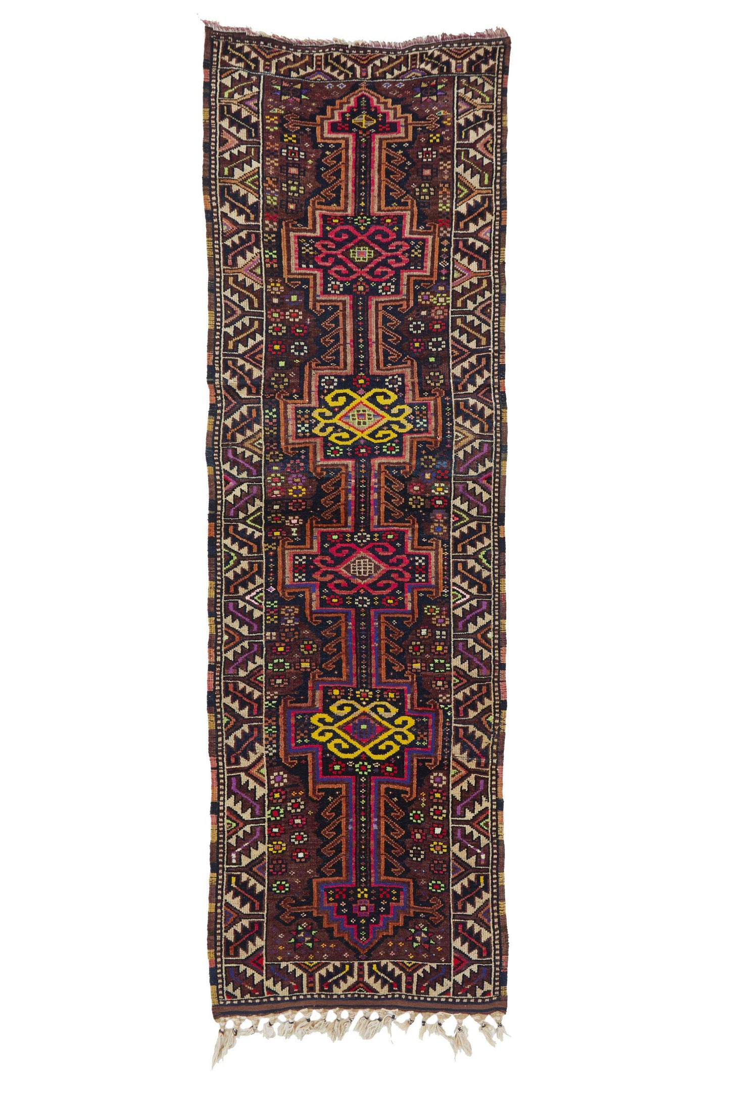 
                  
                    'Superbloom' Turkish Runner Rug - 3'4" x 10'5" - Canary Lane - Curated Textiles
                  
                