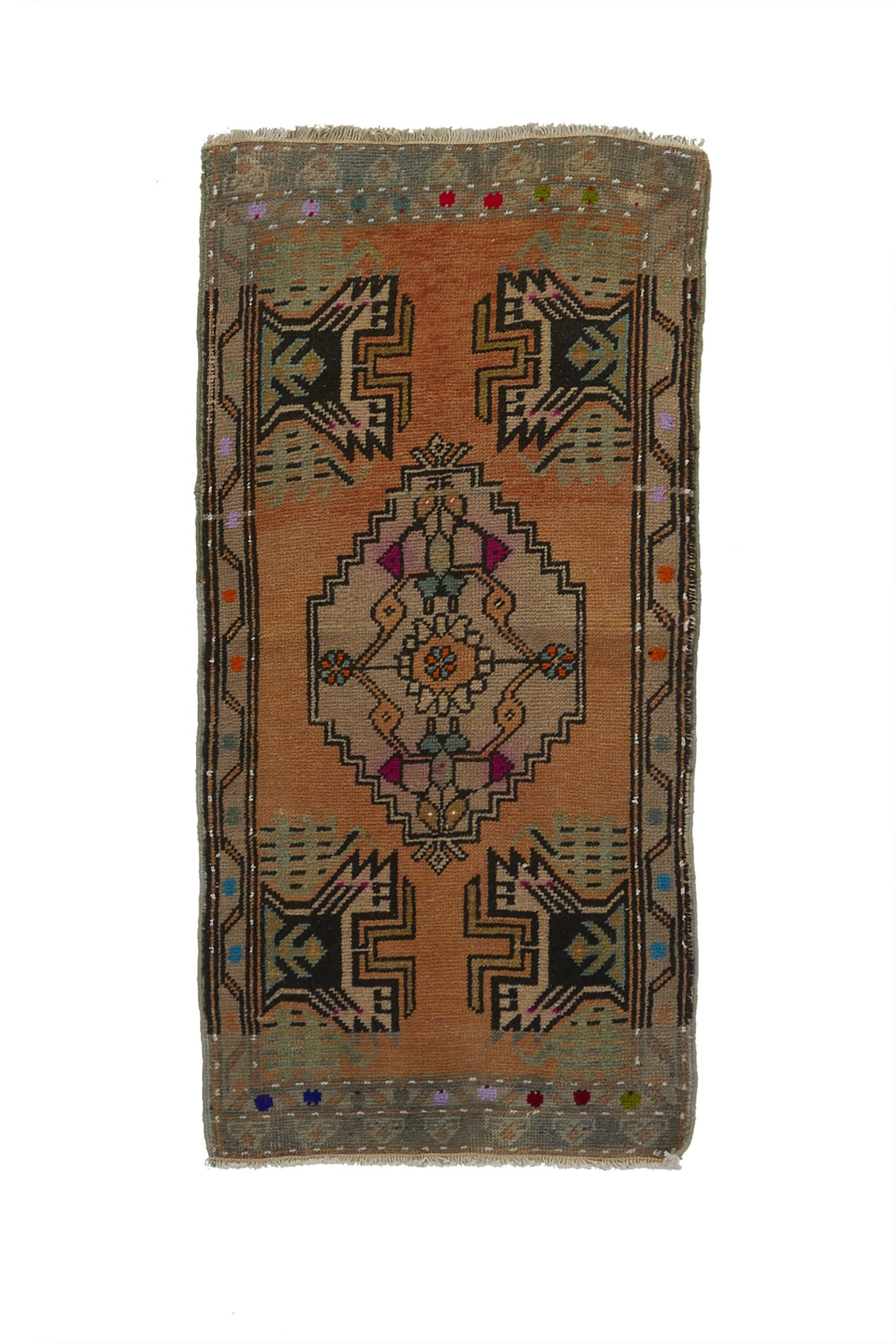 
                  
                    No. 726 Mini Rug - 1'9" x 3'6" - Canary Lane - Curated Textiles
                  
                
