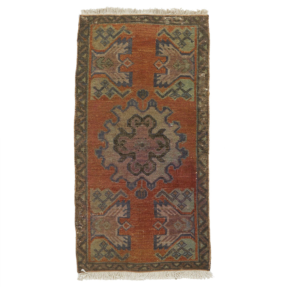 
                  
                    No. 728 Mini Rug - 1'6" x 2'11" - Canary Lane - Curated Textiles
                  
                