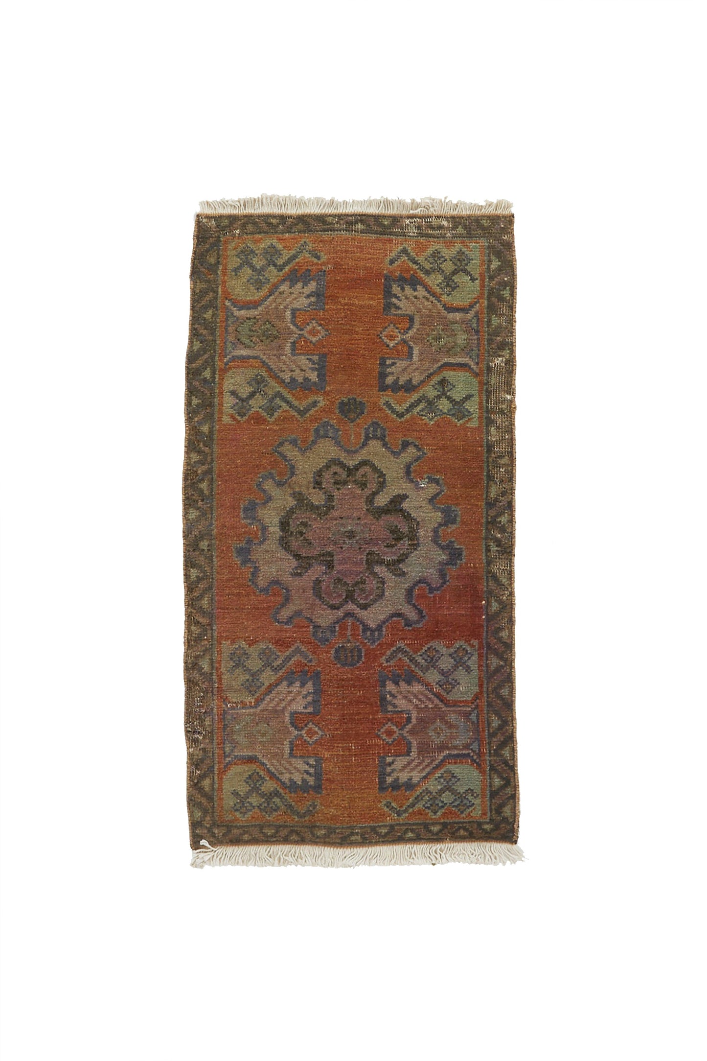 
                  
                    No. 728 Mini Rug - 1'6" x 2'11" - Canary Lane - Curated Textiles
                  
                
