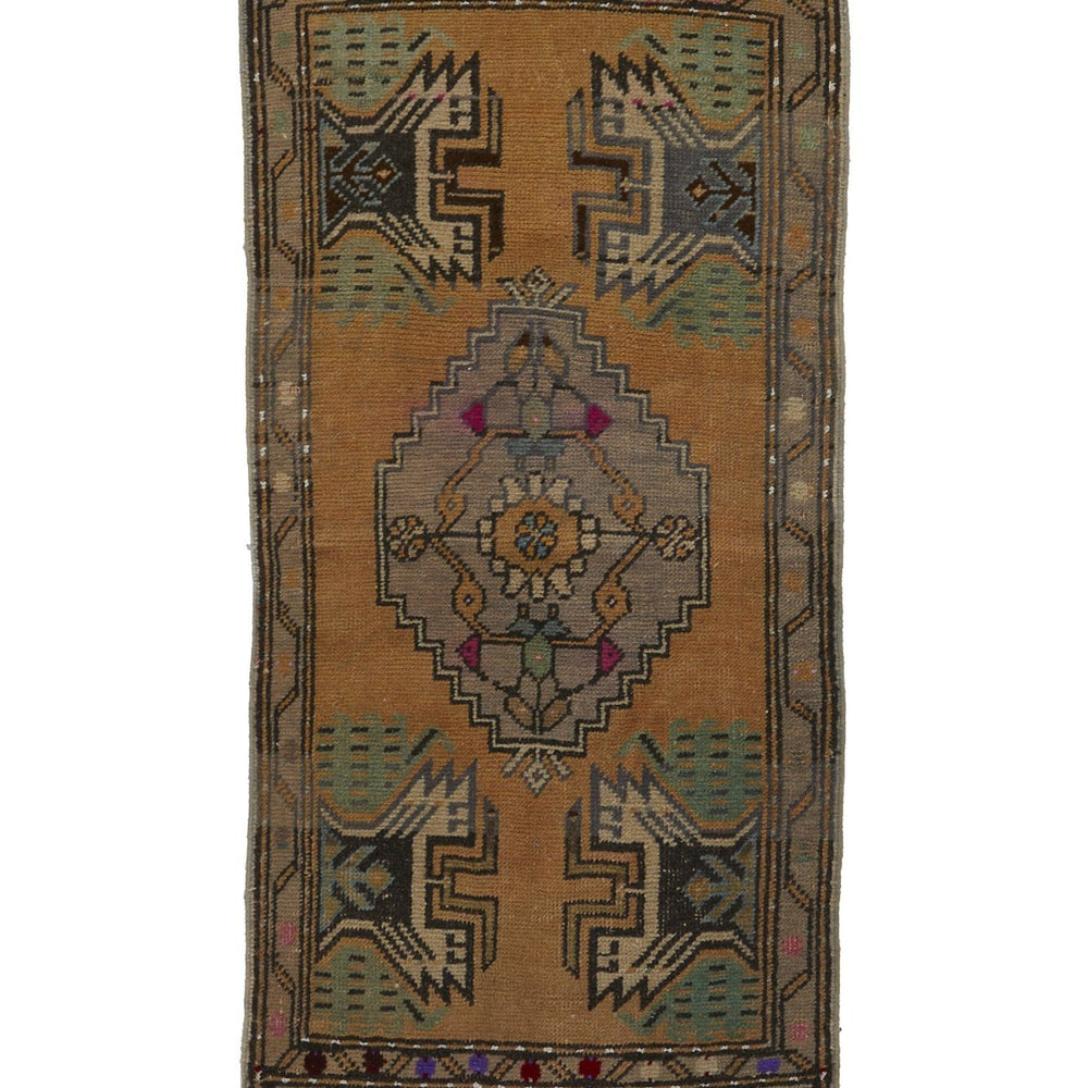 
                  
                    No. 752 Mini Rug - 1'9" x 3'7" - Canary Lane - Curated Textiles
                  
                