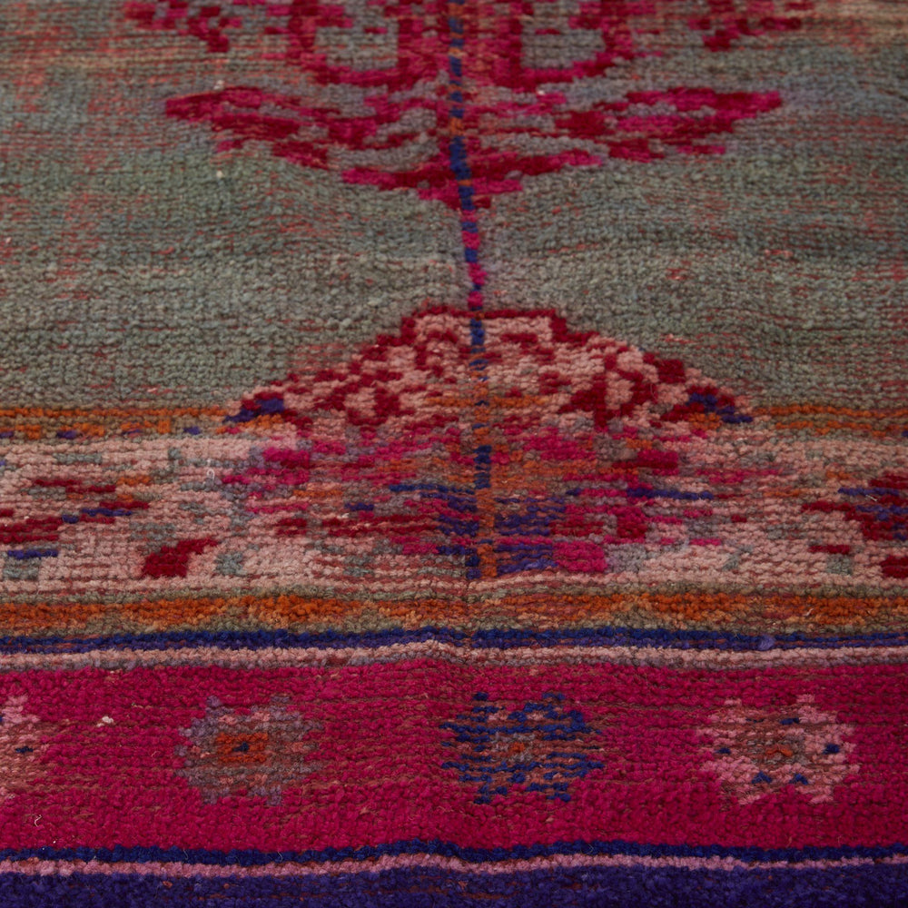 
                  
                    'Gobi' Distressed Vintage Turkish Rug- 4'6" x 6'9" - Canary Lane - Curated Textiles
                  
                