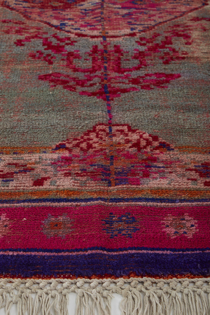 'Gobi' Distressed Vintage Turkish Rug- 4'6" x 6'9" - Canary Lane - Curated Textiles