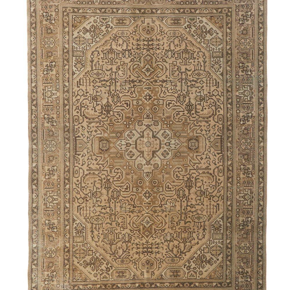 
                  
                    'Lily' Vintage Persian Rug - 6'6" x 9'4" - Canary Lane - Curated Textiles
                  
                