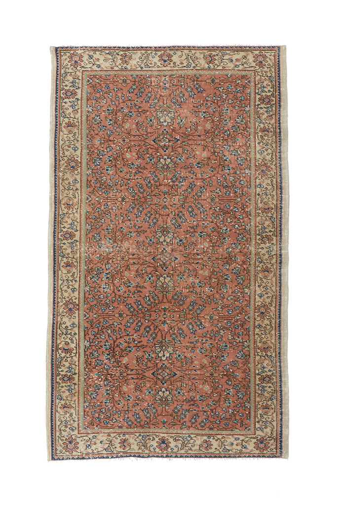 'Sedona' Vintage Persian Rug - 3'10" x 6'6" - Canary Lane - Curated Textiles