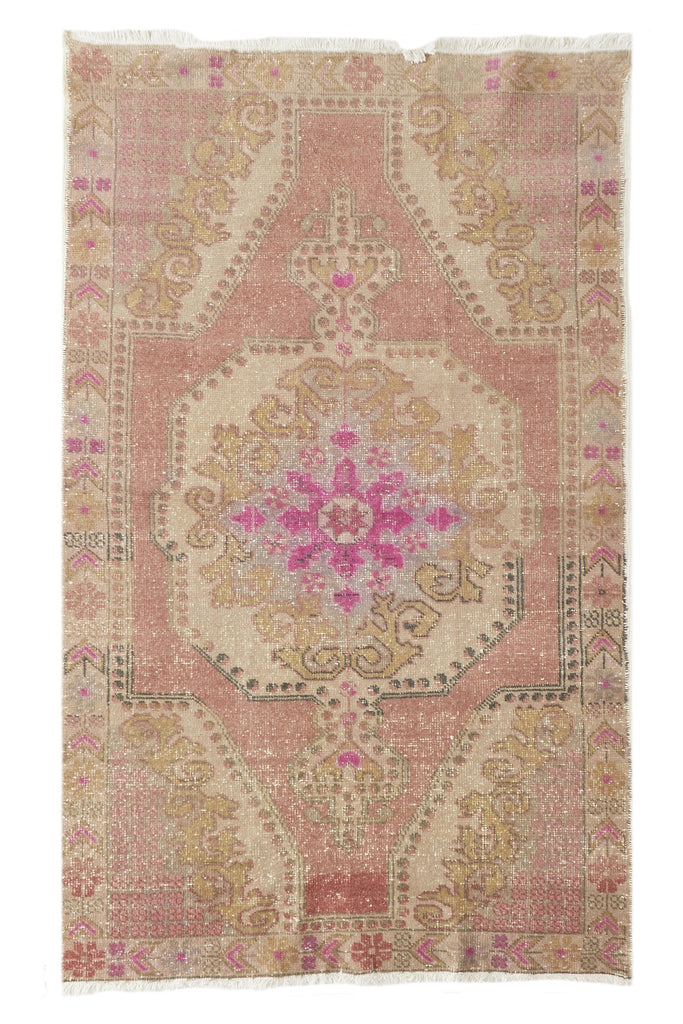 ‘Starlight’ Vintage Turkish  Rug - 4'5" x 7'4" - Canary Lane - Curated Textiles