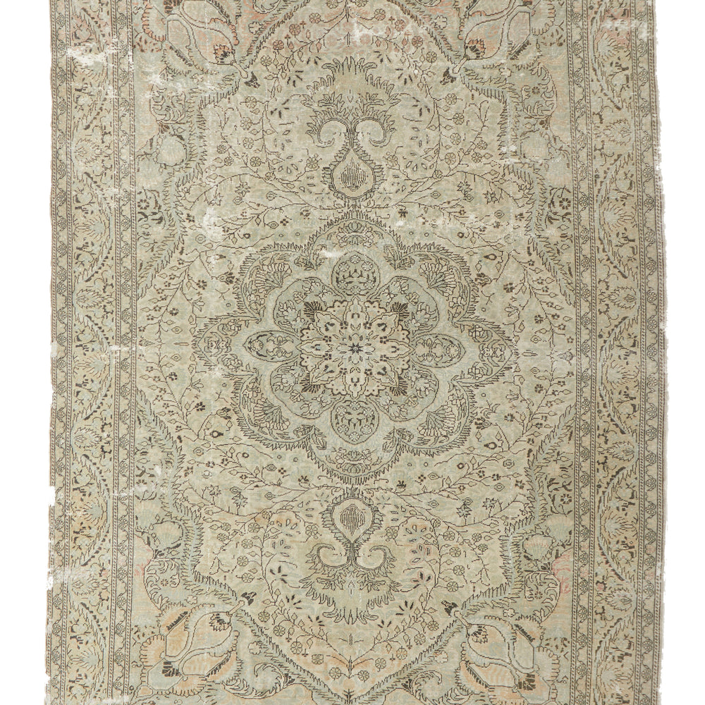 
                  
                    'Artemisia' Vintage Persian Rug - 6'6" x 9'8" - Canary Lane - Curated Textiles
                  
                