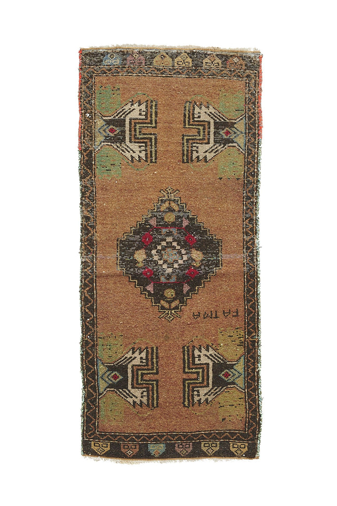 YR-0419-966 No. 966 Petite Rug - Canary Lane - Curated Textiles