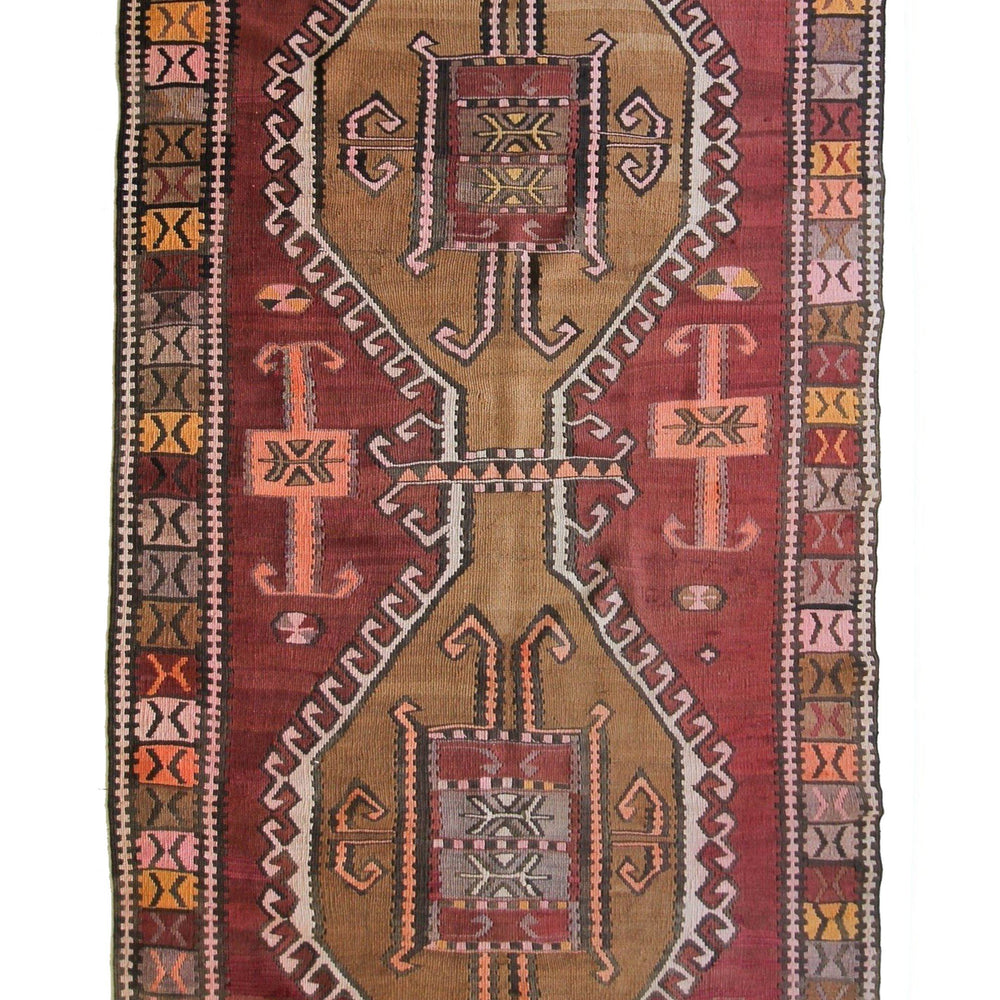 'Lilah' Vintage Kilim - 4'3" x 7'6" - Canary Lane - Curated Textiles