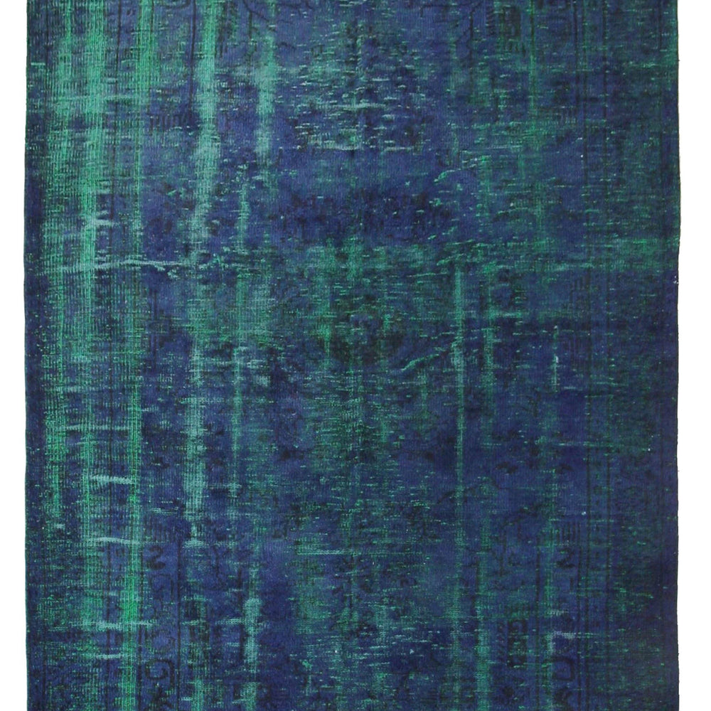 'Malachite' Vintage Rug - 5'10" x 9' - Canary Lane - Curated Textiles