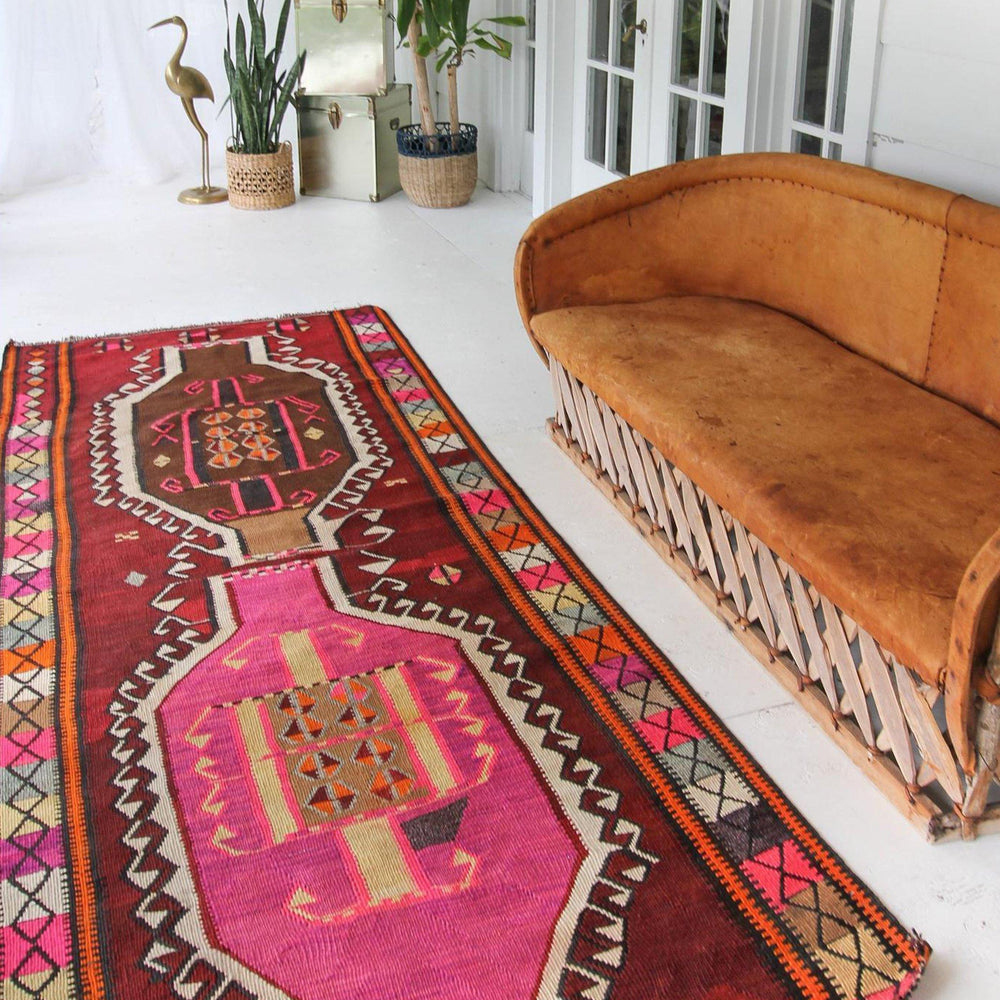 
                  
                    'Marisol' Kilim - Canary Lane - Curated Textiles
                  
                