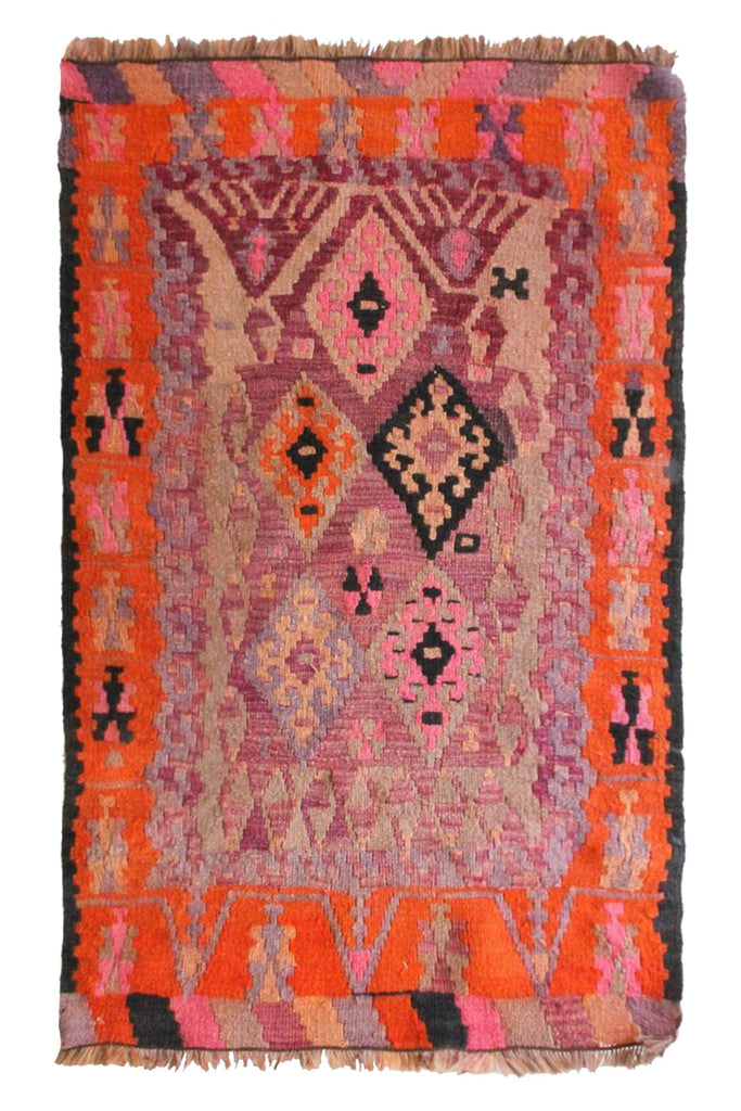 'Sheryl' Small Kilim Rug - Canary Lane - Curated Textiles