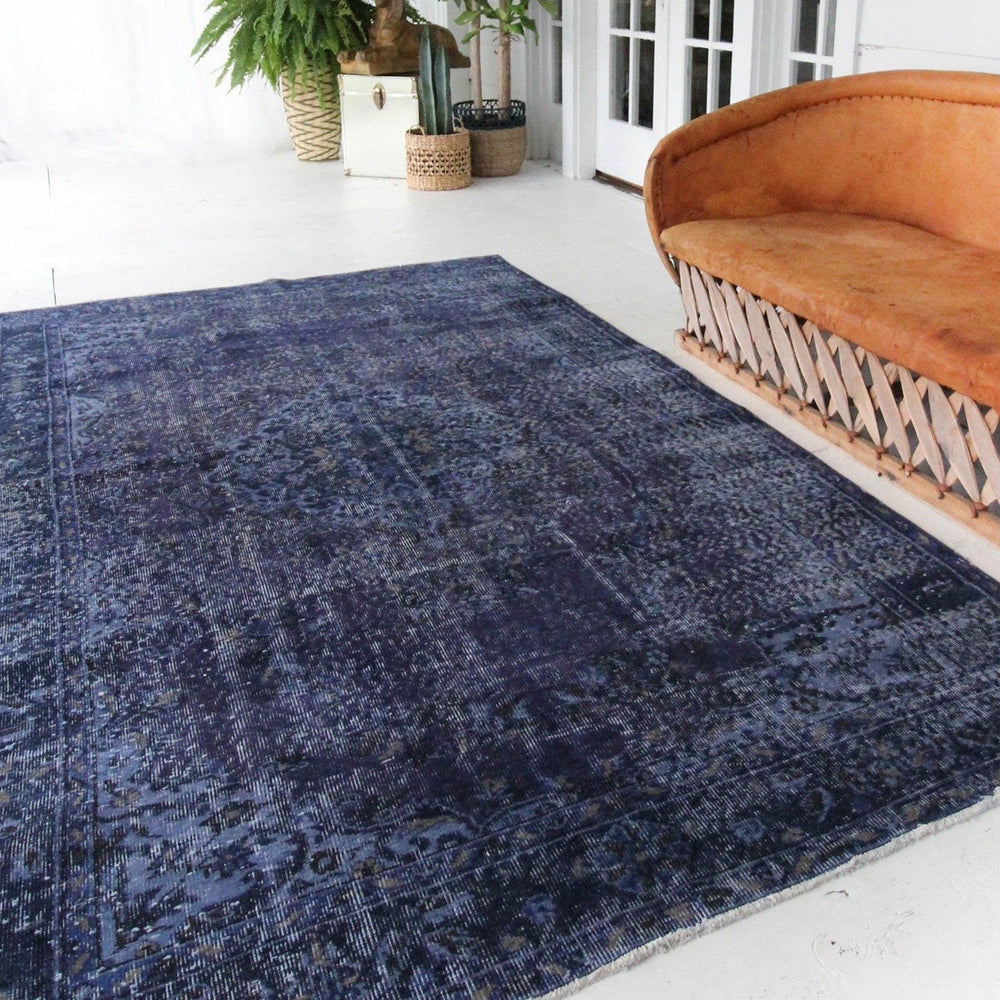 
                  
                    'Violet' Overdye Rug - Canary Lane - Curated Textiles
                  
                